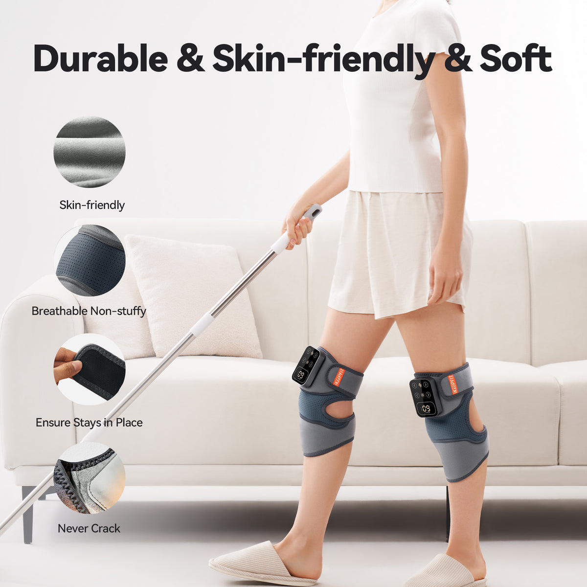 IKEEPFIT MAXwarm 4.0 Cordless Knee Massager