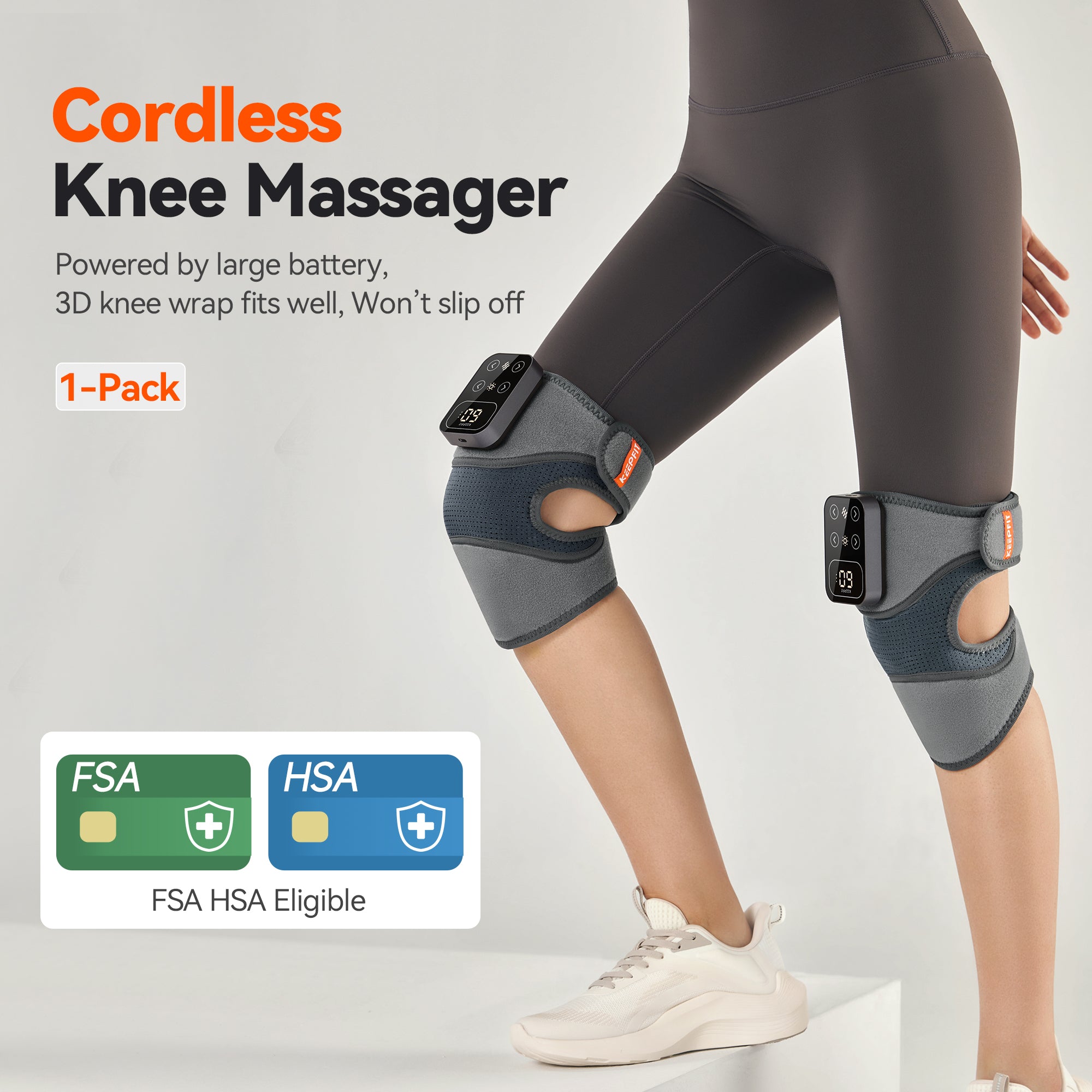 IKEEPFIT MAXwarm 4.0 Cordless Knee Massager