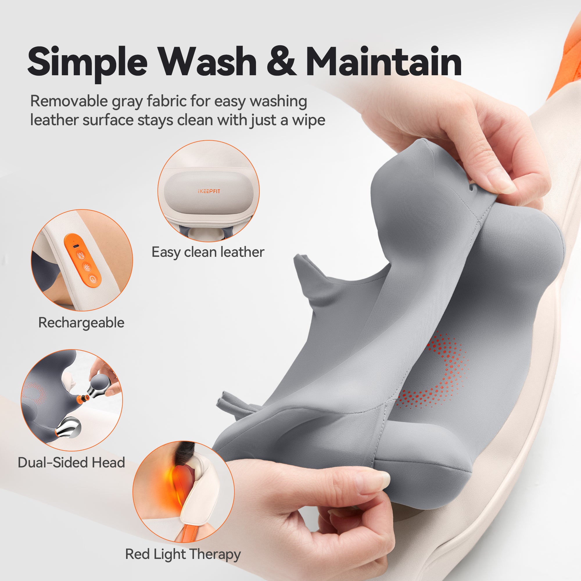 IKEEPFIT MagicSide 3.0 Neck and Shoulder Massager