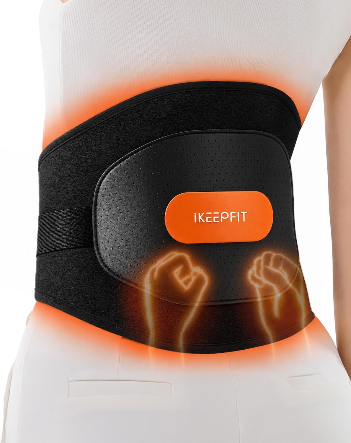 IKEEPFIT MAXwarm 3.0 new black cordless heating pad