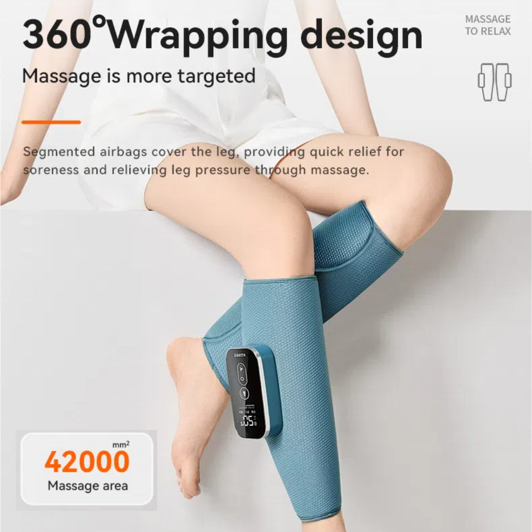 IKEEPFIT AirFlow Heated Calf and Leg Massager
