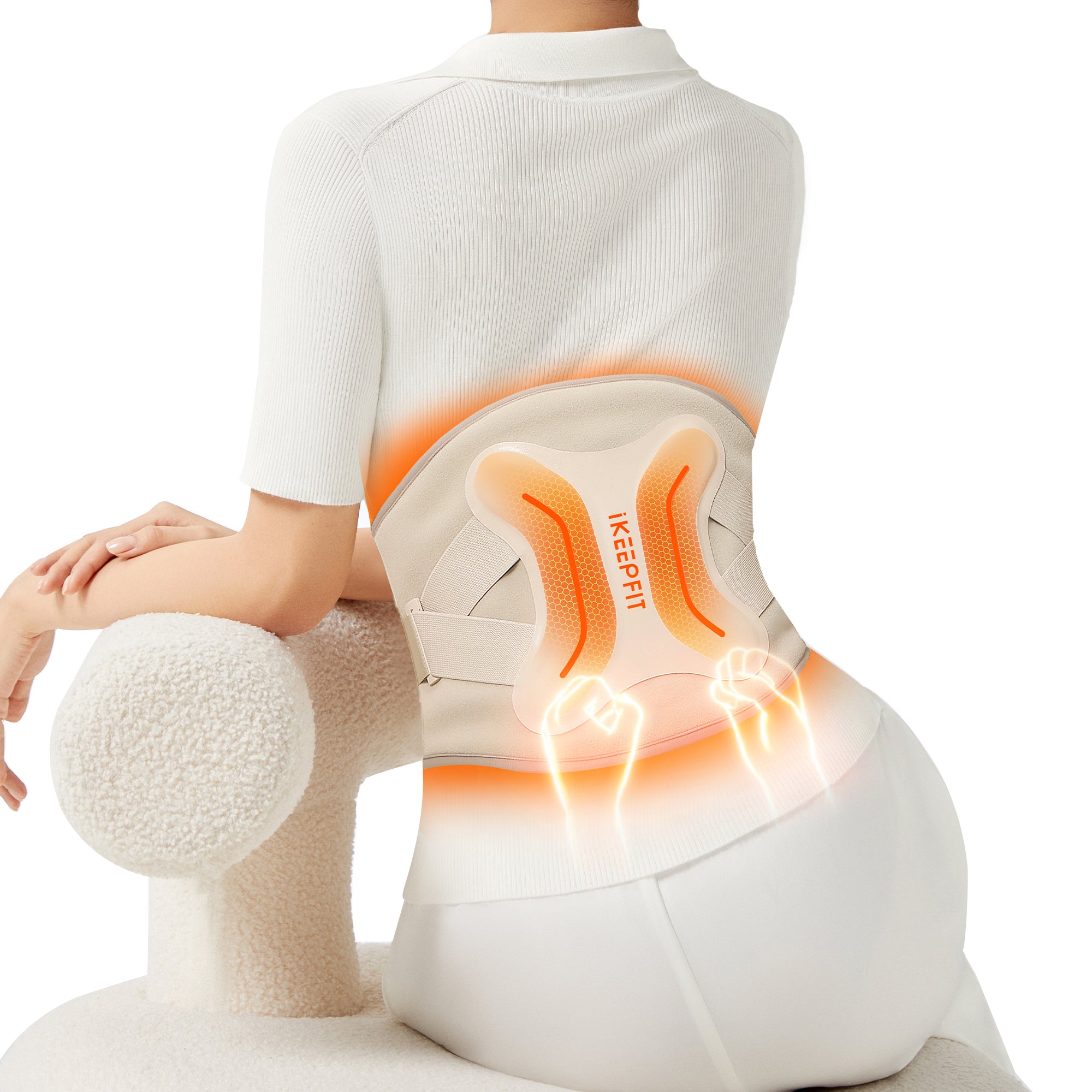 IKEEPFIT MAXwarm 4.0 Cordless Heating Pad