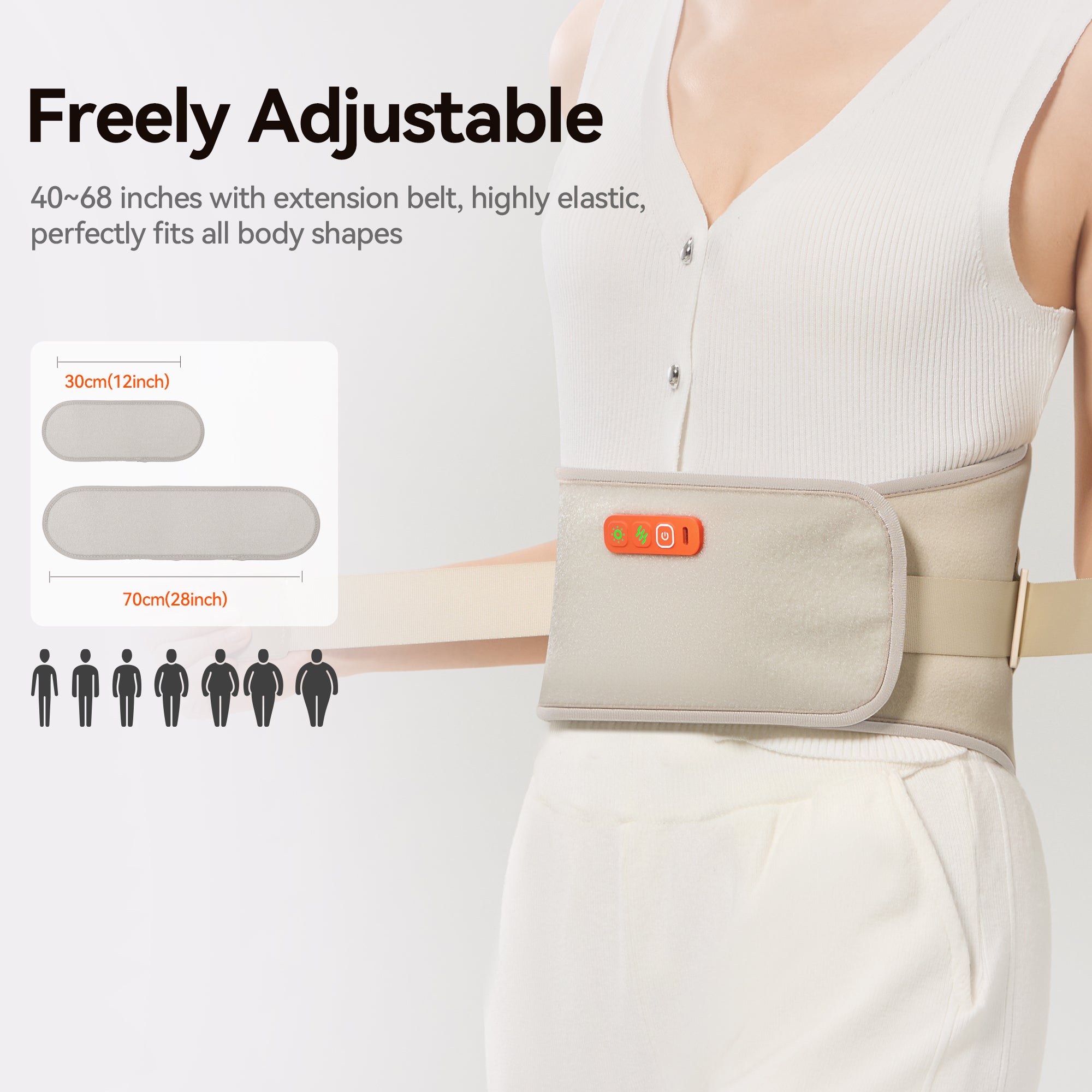 IKEEPFIT MAXwarm 4.0 Cordless Heating Pad