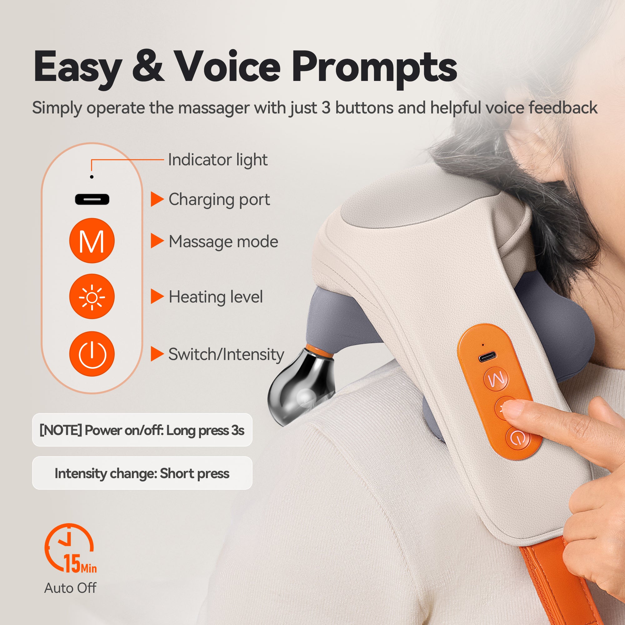 IKEEPFIT MagicSide 3.0 Neck and Shoulder Massager
