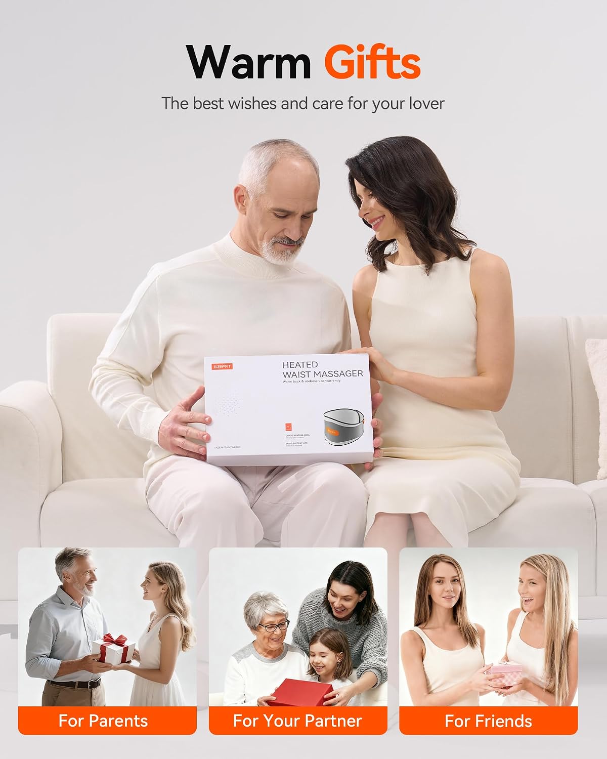 IKEEPFIT MAXwarm 2.0 warm gift for family and partners