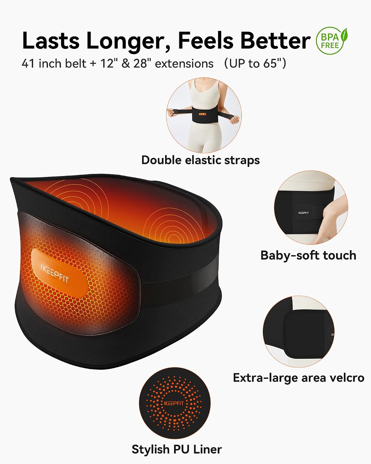 IKEEPFIT MAXwarm 3.0 new black adjustable fit and materials